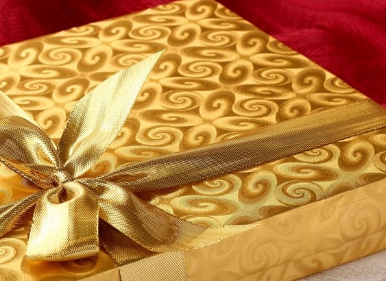 Gold Flourish Gift Card — view 2