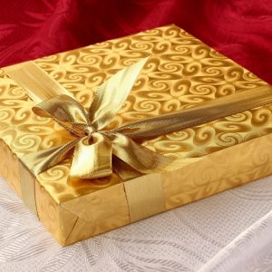 Gold Flourish Gift Card